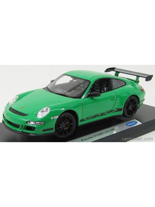 Welly - Porsche 911 997 Gt3Rs 2010 Green Black