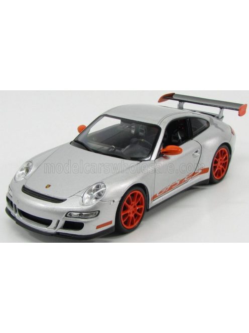 Welly - PORSCHE 911 997 GT3RS 2010 SILVER ORANGE