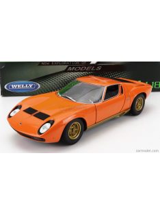 Welly - Lamborghini Miura Sv 1971 Orange Gold