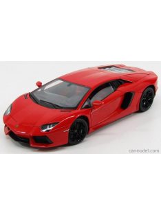   Welly - Lamborghini Aventador Lp700-4 2011 Arancio Argos - Orange Met