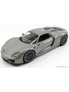 Welly - Porsche 918 Spider Hard-Top Closed 2015 Grey Met