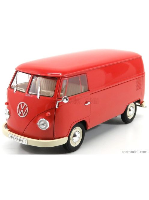 Welly - Volkswagen T1 Van 1963 Red