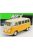 Welly - VOLKSWAGEN T1 MINIBUS 1963 WHITE OCHRE