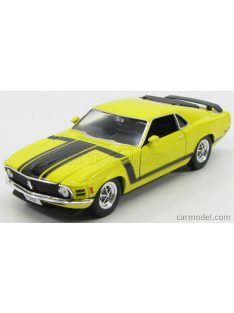 Welly - Ford Usa Mustang Boss 302 1970 Yellow Black