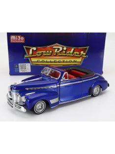   Welly - CHEVROLET SPECIAL DE LUXE CABRIOLET OPEN LOW RIDER 1941 BLUE MET