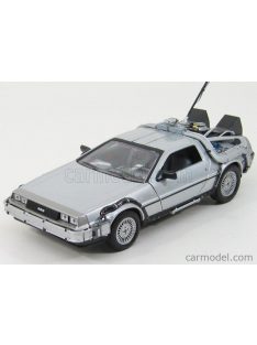   Welly - De Lorean Time Machine 1 - Ritorno Al Futuro 1 - Back To The Future I Silver