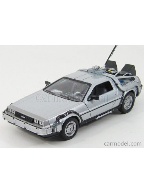 Welly - De Lorean Time Machine 1 - Ritorno Al Futuro 1 - Back To The Future I Silver