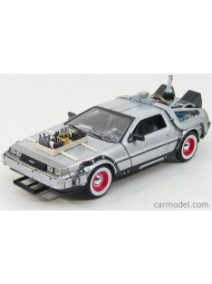   Welly - De Lorean Time Machine - Back To The Future 3 - Ritorno Al Futuro 3 Silver