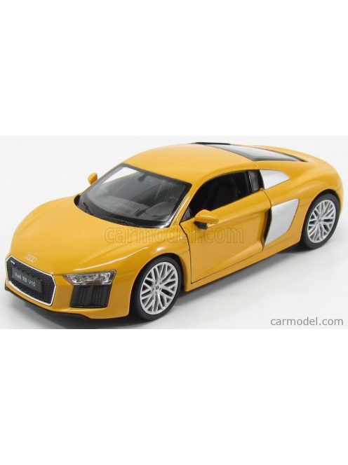 Welly - Audi R8 V10 Plus Coupe 2016 Yellow