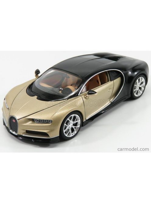 Welly - Bugatti Chiron Le Patron 2016 Gold Met Black