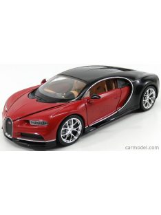   Welly - Bugatti Chiron Le Patron 2016 Italian Red - Nocturne Black