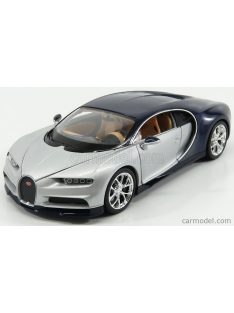 Welly - Bugatti Chiron Le Patron 2016 Silver Blue