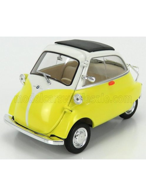 Welly - BMW ISETTA 1955 YELLOW WHITE