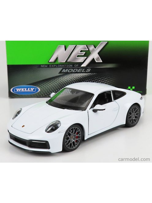 Welly - Porsche 911 992 Carrera 4S Coupe 2020 White