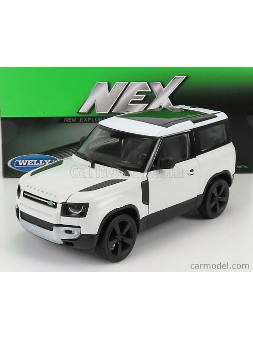 Welly - Land Rover New Defender 90 2020 White Black