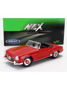 Welly - MERCEDES BENZ 190SL CABRIOLET OPEN 1955 RED