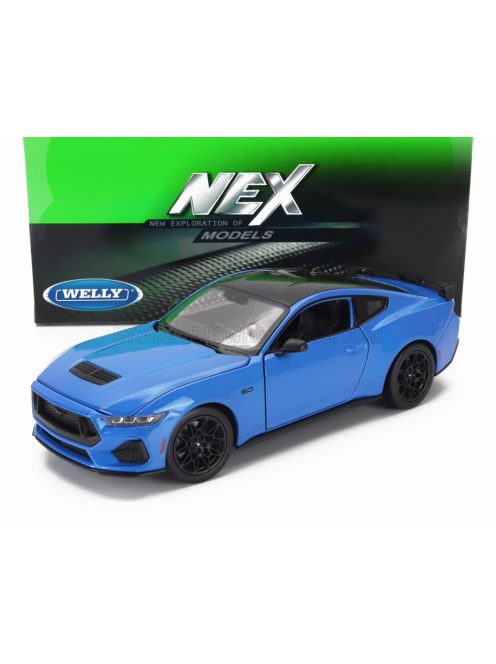 Welly - FORD USA MUSTANG COUPE 2024 BLUE