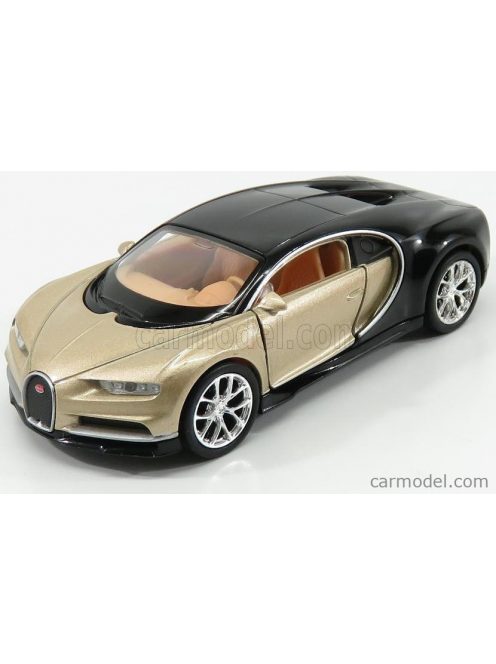 Welly - Bugatti Chiron Le Patron 2016 Gold Met Black