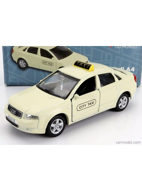 Welly - Audi A4 Taxi Berlino Germany 2004 - Damage Card Box Cream