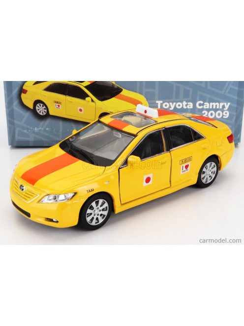 Welly - Toyota Camry Taxi Tokio Japan 2009 - Damage Card Box Yellow