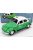 Welly - Volkswagen Beetle Maggiolino Taxi Mexico 1969 - Damage Card Box Green White