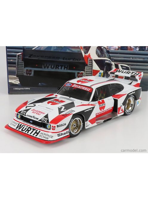 Werk83 - Ford England Capri Gr.5 Würth N 2 Drm Champion 1981 Klaus Ludwig White Red Black