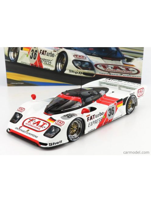 Werk83 - Porsche Dauer 962 3.0L Turbo Team Le Mans Porsche N 36 Winner 24H Le Mans 1994 M.Baldi - H.Haywood - Y.Dalmas White Red