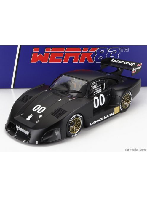 Werk83 - Porsche 935 K4 Turbo Team Interscope Racing N 00 Imsa 1981 D.Ongais Matt Black