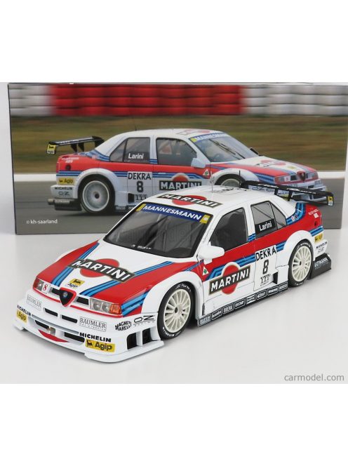 Werk83 - Alfa Romeo 155 V6 Ti Martini Racing N 8 Dtm Itc 1995 Nicola Larini White