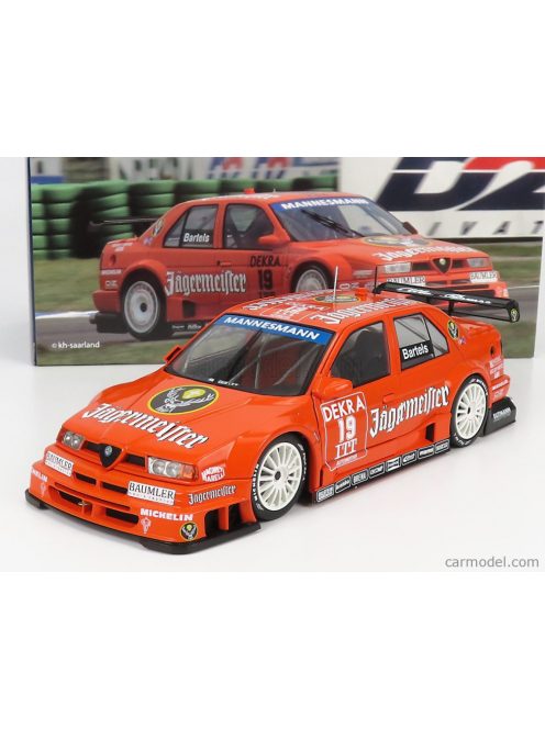 Werk83 - Alfa Romeo 155 V6 Ti Jagermeister Racing N 19 Dtm Itc 1995 Michael Barteles Orange