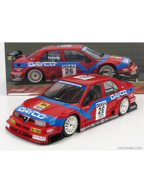 Werk83 - Alfa Romeo 155 V6 Ti Team Alfa Corse N 26 Dtm Itc 1995 Giancarlo Fisichella Red Blue