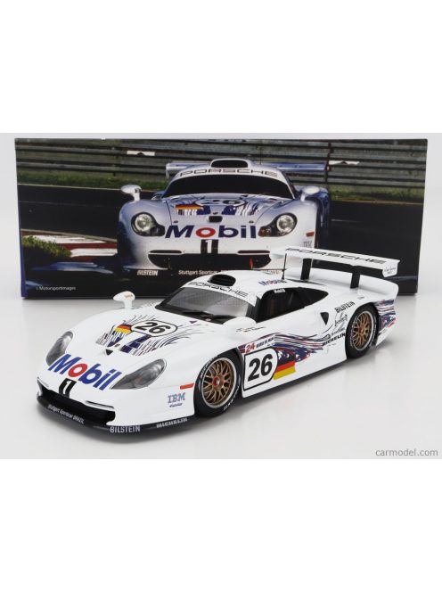 Werk83 - Porsche 911 3.2L Gt1 Evo Team Porsche Ag N 26 24H Le Mans 1997 R.Kelleners - E.Collard - Y.Dalmas White