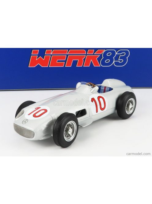 Werk83 - Mercedes Benz F1 W196 N 10 Winner Belgium Gp World Champion 1955 Juan Manuel Fangio Silver