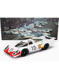   Werk 83 - PORSCHE 917LH 4.5L TEAM PORSCHE SYSTEM ENGENEERING N 15 24h LE MANS 1969 HERBERT LINGE - BRIAN REDMAN - RUDI LINS WHITE RED