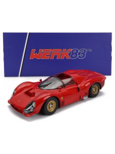   Werk 83 - FERRARI 330 P3 4.0L V12 SPIDER PLAIN BODY VERSION OPEN ROOF 1966 RED