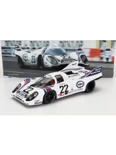   Werk 83 - PORSCHE 917K 4.9L TEAM MARTINI RACING N 22 WINNER 24h LE MANS 1971 HELMUT MARKO - GIJS VAN LENNEP WHITE BLUE