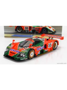   Werk83 - Mazda 787B 2.6L Team Mazdaspeed Co. Ltd. N 55 Winner 24H Le Mans 1991 B.Gachot - J.Herbert - V.Weidler Orange Green Silver