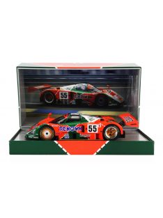   Werk 83 - MAZDA 787B 2.6L TEAM MAZDASPEED CO. LTD. N 55 WINNER 24h LE MANS 1991 BERTRAND GACHOT - JOHNNY HERBERT - VOLKER WEIDLER ORANGE GREEN SILVER