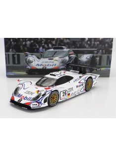   Werk 83 - PORSCHE 911 GT1-98 3.2L TURBO TEAM PORSCHE AG MOBIL-1 N 26 WINNER 24h LE MANS 1998 ALLAN McNISH - LAURENT AIELLO - STEPHANE ORTELLI WHITE BLUE RED