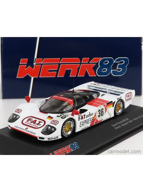 Werk83 - Porsche Dauer 962 3.0L Turbo Team Le Mans Porsche N 36 Winner 24H Le Mans 1994 M.Baldi - H.Haywood - Y.Dalmas White Red