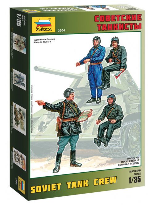 Zvezda - Soviet Tank Crew 1:35 (3504)