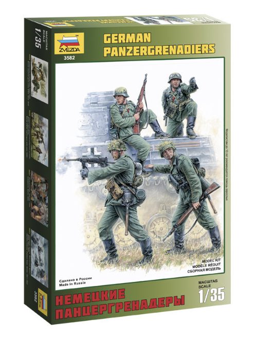 Zvezda - German Panzergrenadiers (3582)