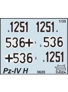 Zvezda - Panzer IV Ausf. H. 1:35 (3620)