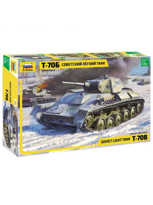 Zvezda - 1:35 Soviet Light Tank T-70B