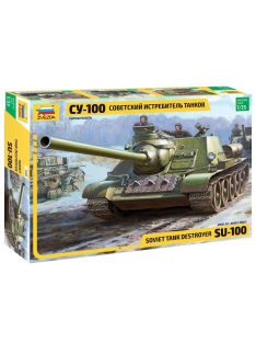 Zvezda - SU-100 Soviet tank destroyer 1:35 (3688)