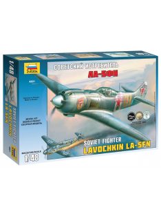 Zvezda - La-5FN Soviet Fighter w/interior 1:48 (4801)