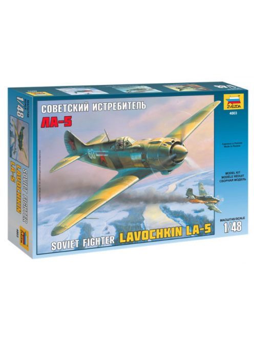 Zvezda - Lavochkin La-5 Soviet Fighter (4803)