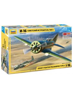   Zvezda - 1:48 Sovient Fighter Polikarpov I-16 Type 5 - ZVEZDA