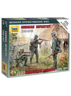 Zvezda - German Infantry /1939-1942/ 1:72 (6105)