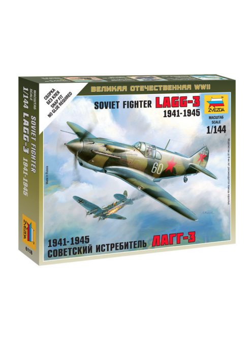 Zvezda - Soviet Fighter Lagg-3 /1941-1945/ 1:144 (6118)